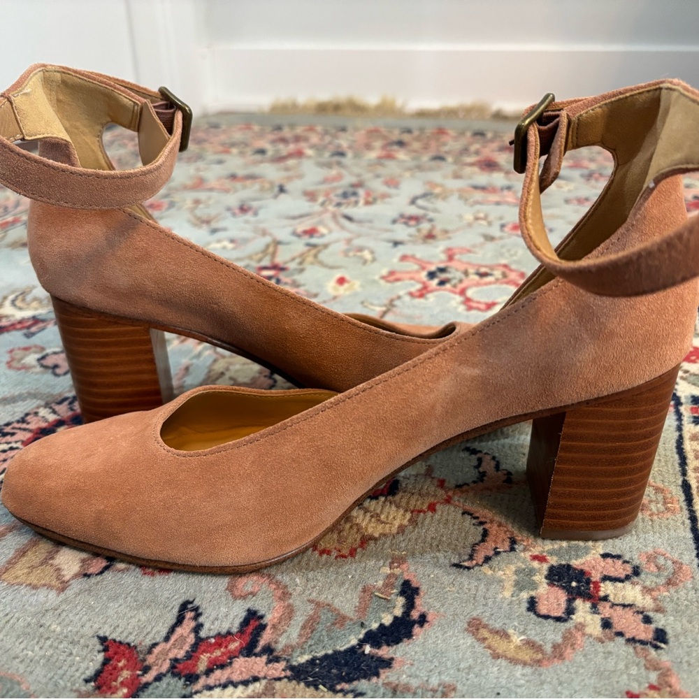 Soludos - Blush Pink Block Heels